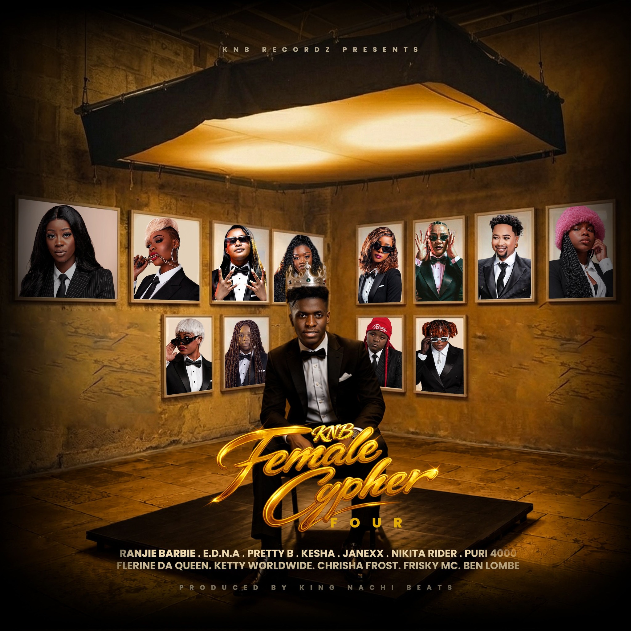 King Nachi Beats ft Ranji Barbie, Edna, Pretty B, Kesha Janexx, Nikita Rider, Puri 4000, Flerine Da Queen, Ketty Worldwide, Chrisha Frost, Frisky MC & Ben Lombe - Female Cypher Four Mp3 Download